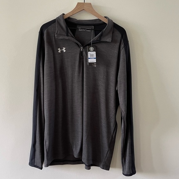 Under Armour Other - Under Armour Heat Gear‎ Loose Fit Lightweight 1/4 Zip Pullover Men’s Size XL NWT